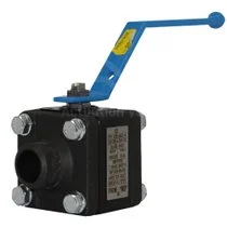Butt Weld SCH80 Carbon Steel Ball Valve LF2 Starline Master Star Lever